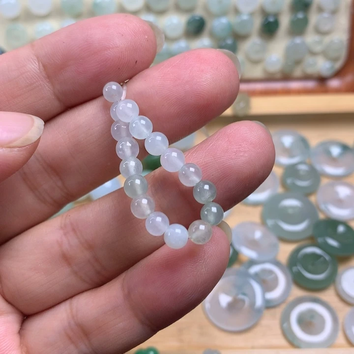 颈饰未镶嵌翡翠天然A货翡翠卡4.5