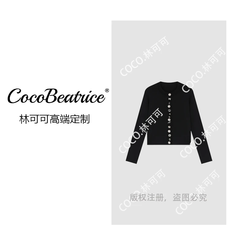 【COCO林可可】法式优雅~气质显瘦长袖针织