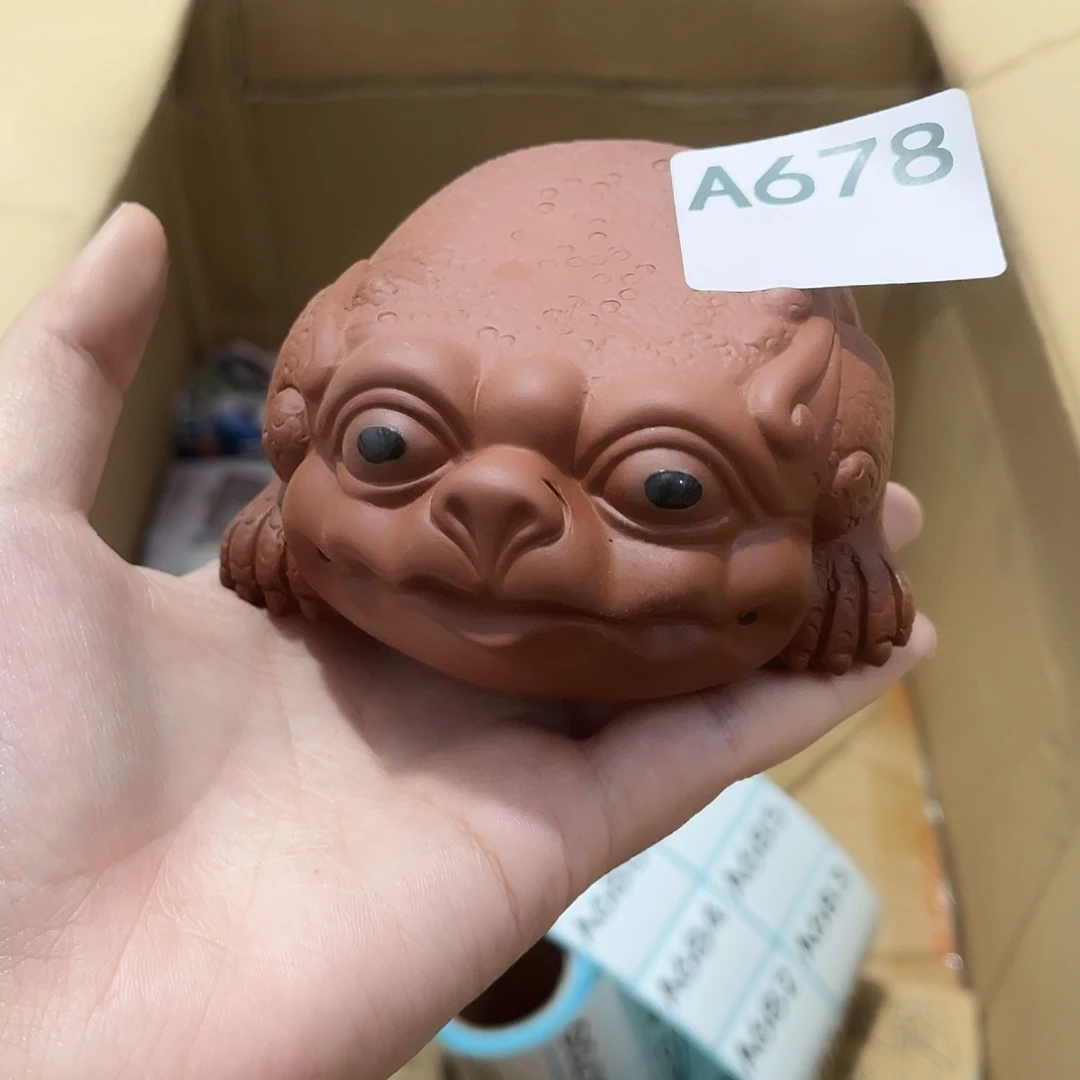 瓷片茶摆件工艺品摆件666