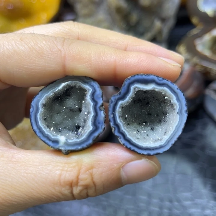 未镶嵌发饰水晶奇石盆