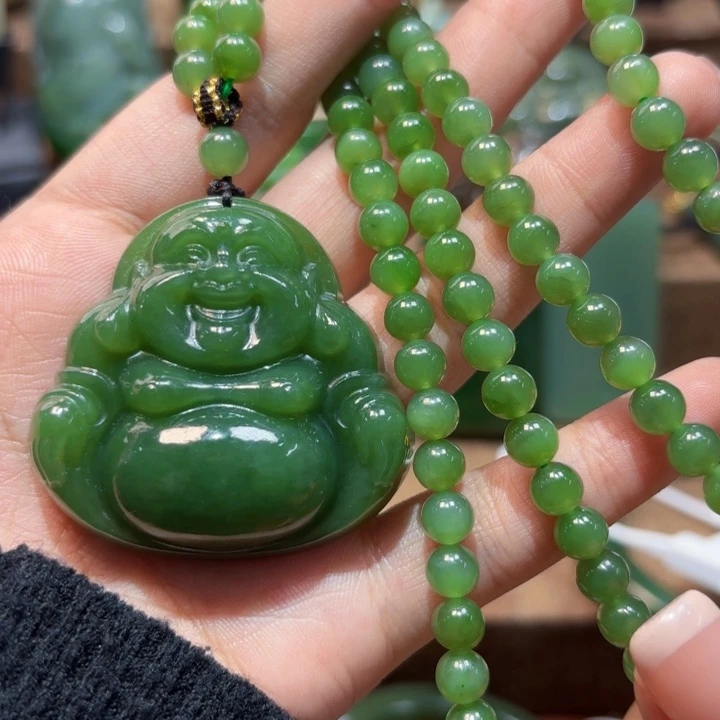 未镶嵌和田玉（碧玉）挂件