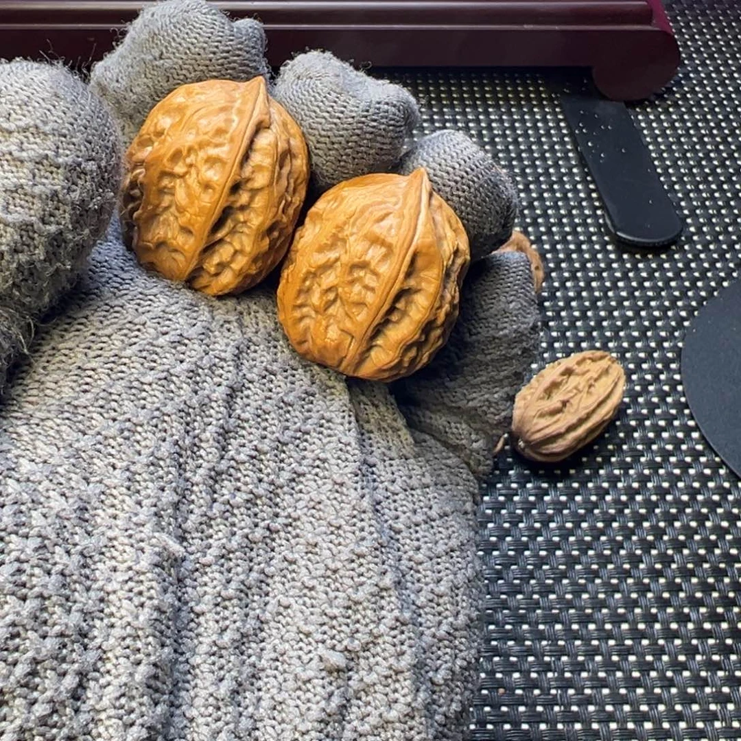 文玩核桃把件将军膀