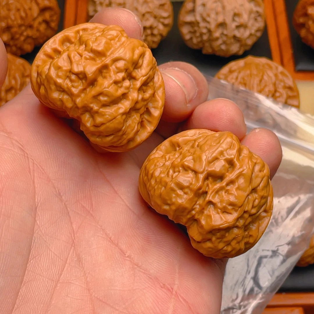 文玩核桃把件40蛤蟆头