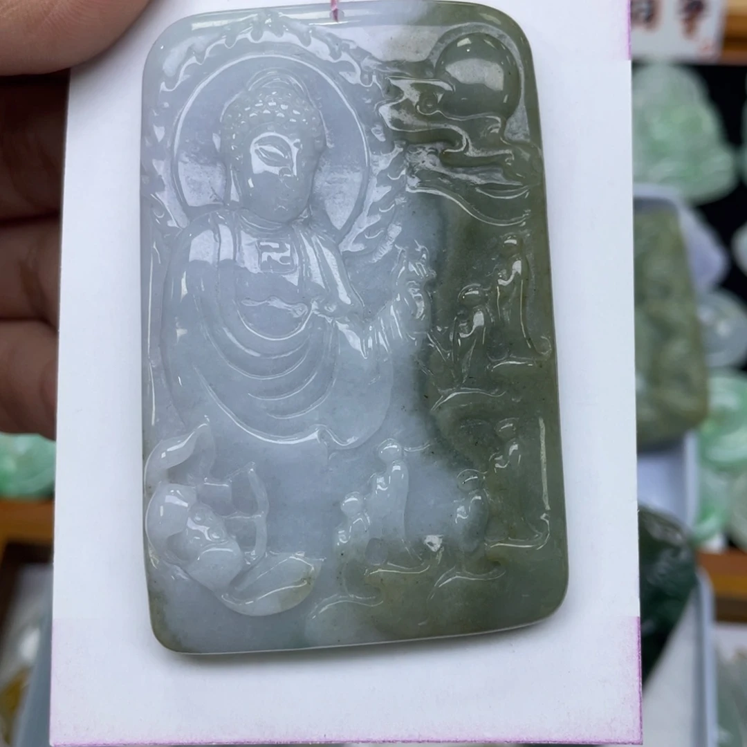 颈饰未镶嵌翡翠@****阿弥陀佛菩萨