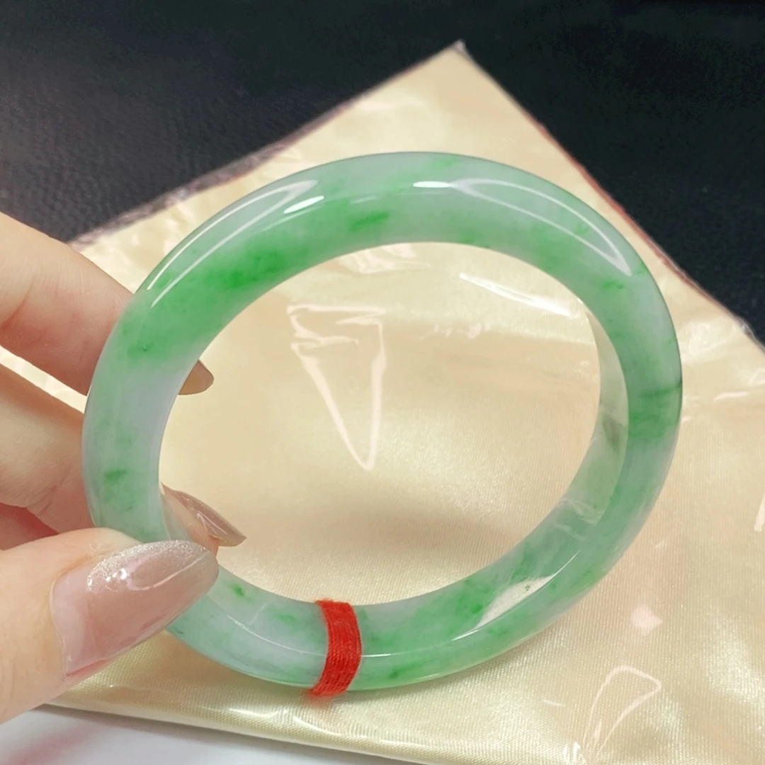 未镶嵌手镯翡翠57.6正圈