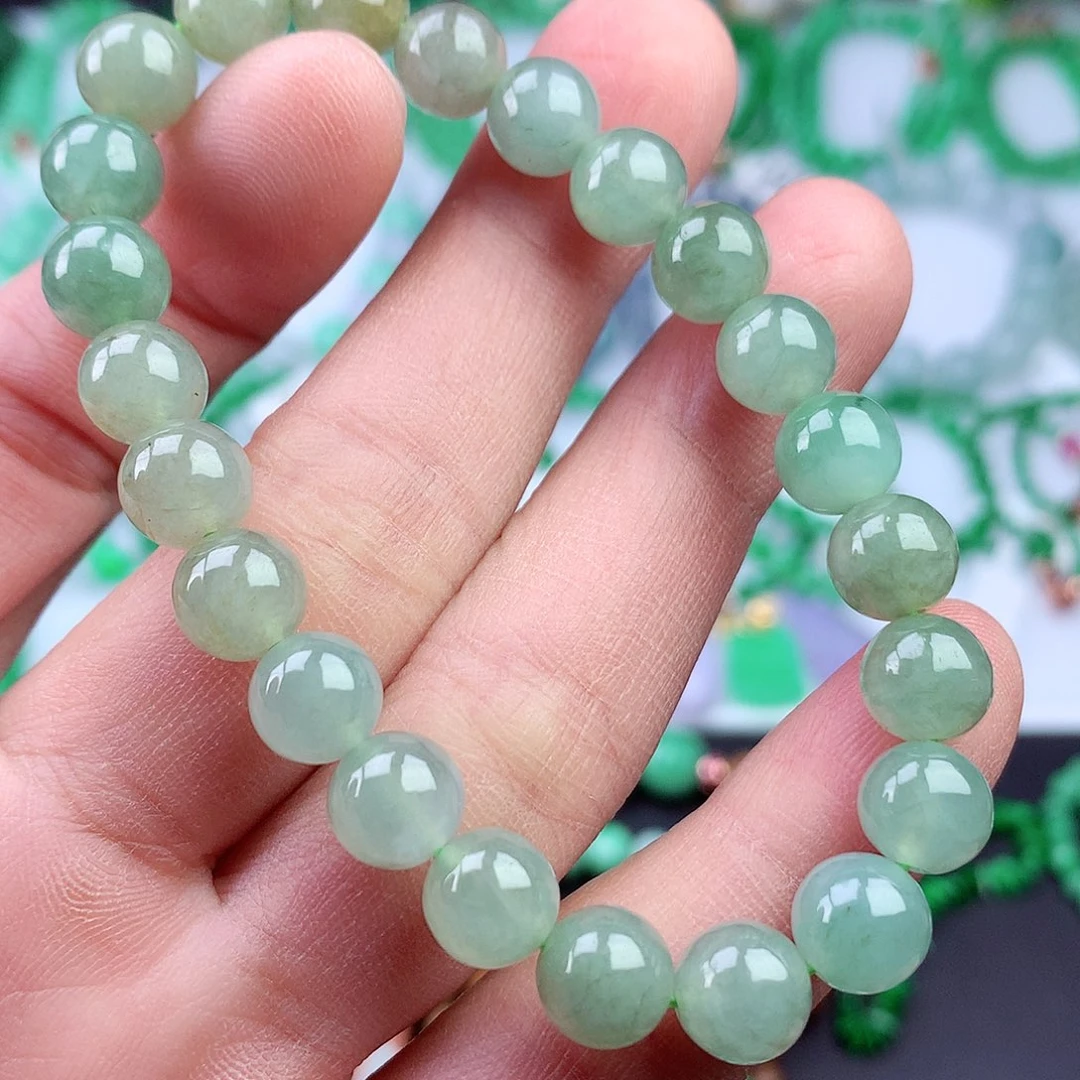 未镶嵌手链翡翠手串