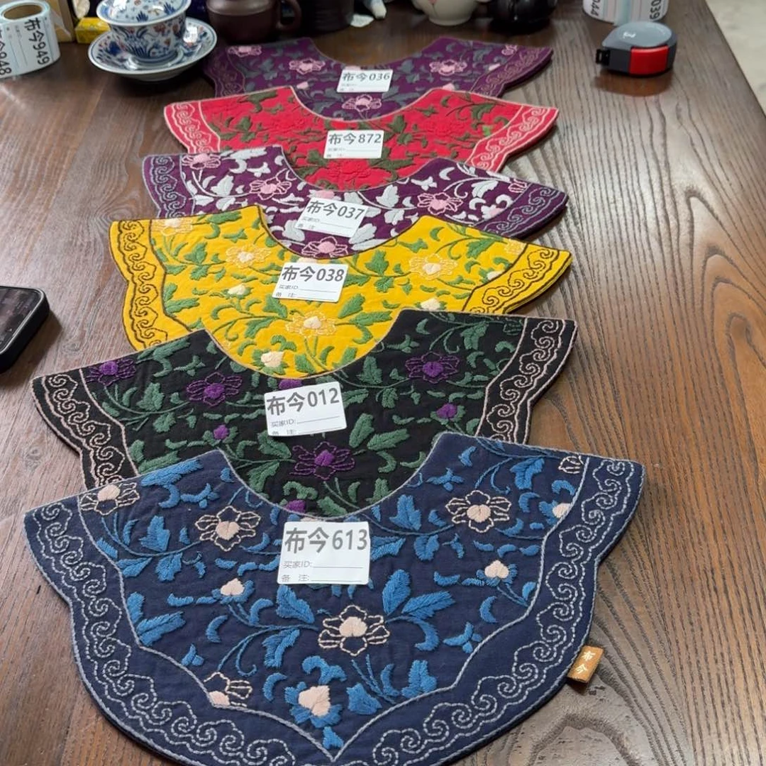 刺绣18号链接012一张云肩