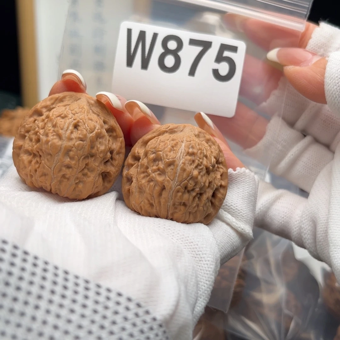 文玩核桃把件35平底锅w 875