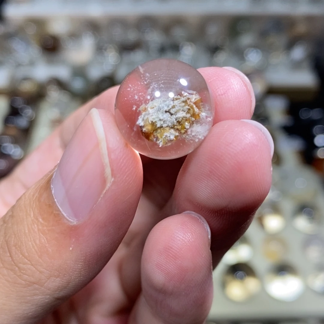 珠宝半成品水晶未镶嵌15.5m