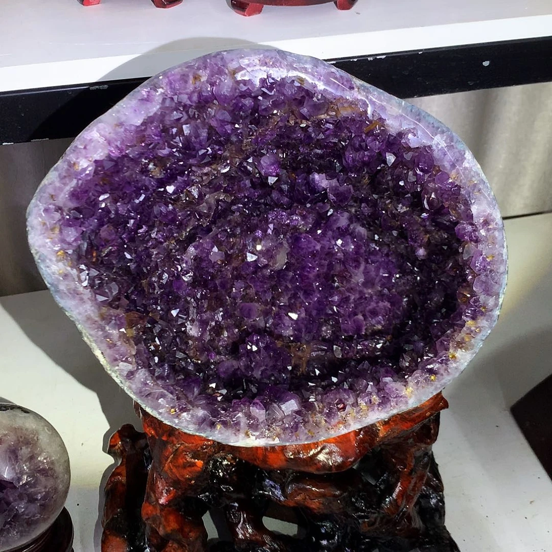 大型摆件（非配饰）未镶嵌水晶芳