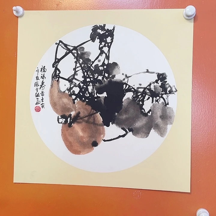 国画张圣敏先生纯手绘作品