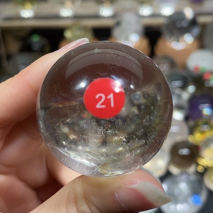 未镶嵌珠宝半成品水晶21爆彩