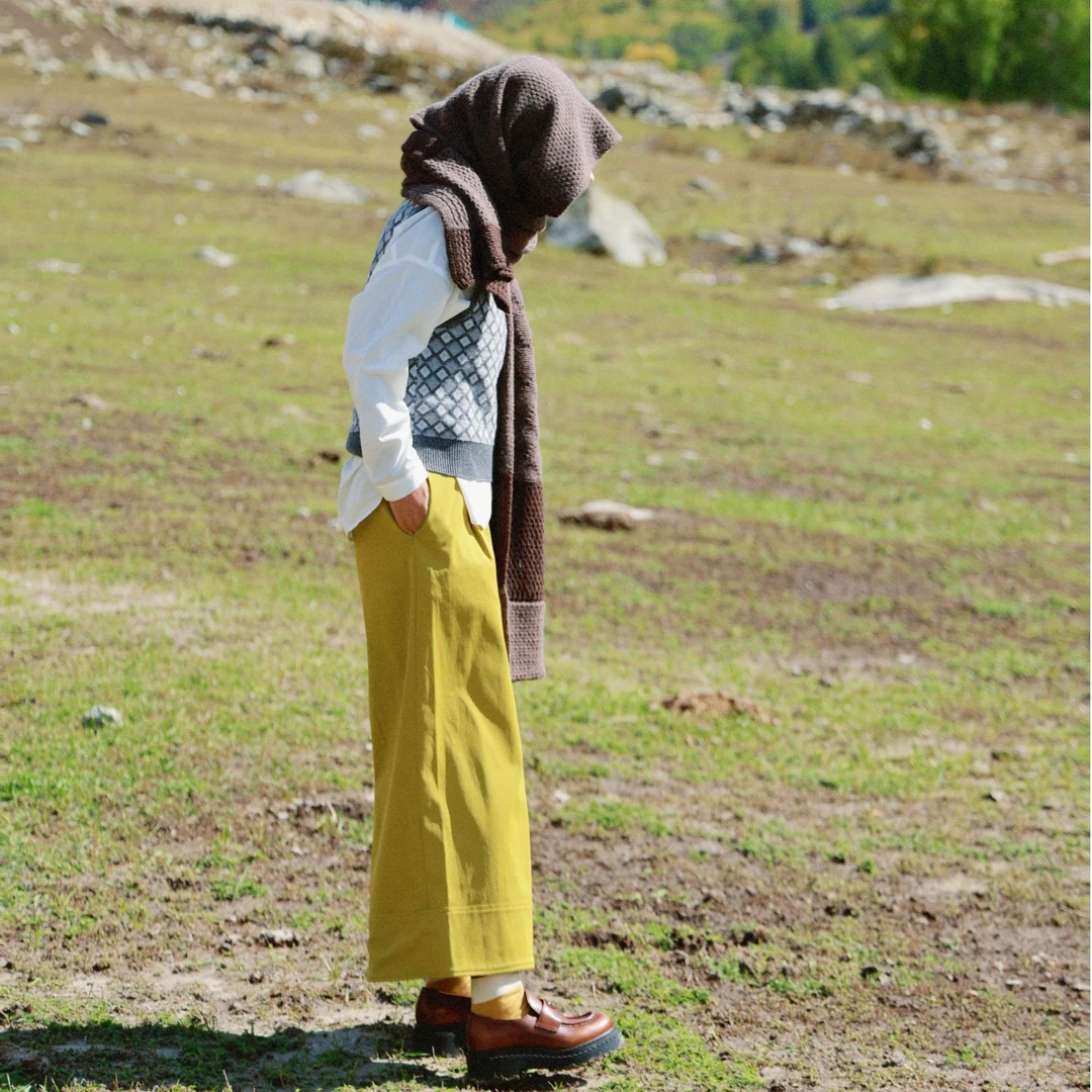 璇知物春游短裤王璇原创设计