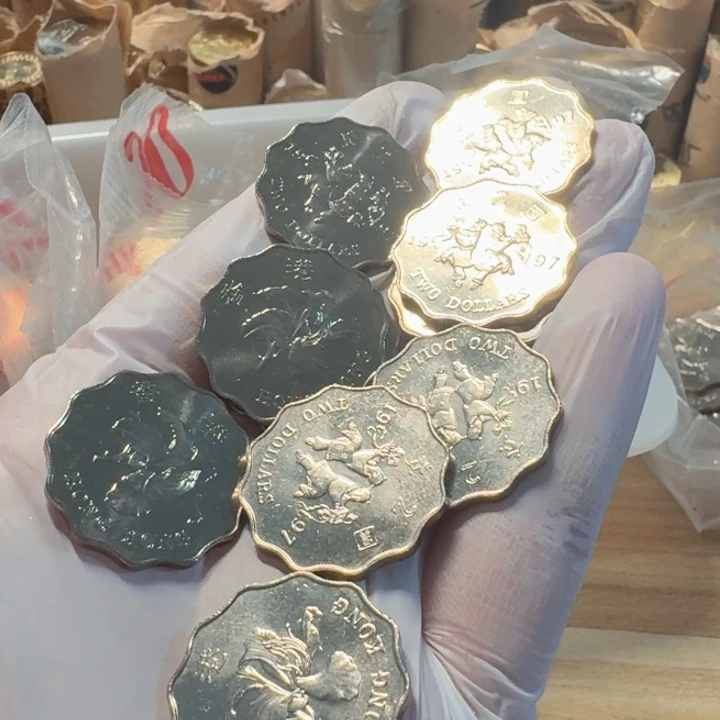 其他普通金属10枚，二圣币