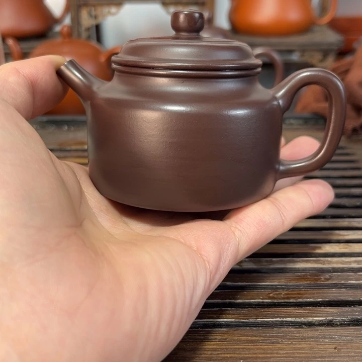茶壶紫砂原矿紫砂手工制作