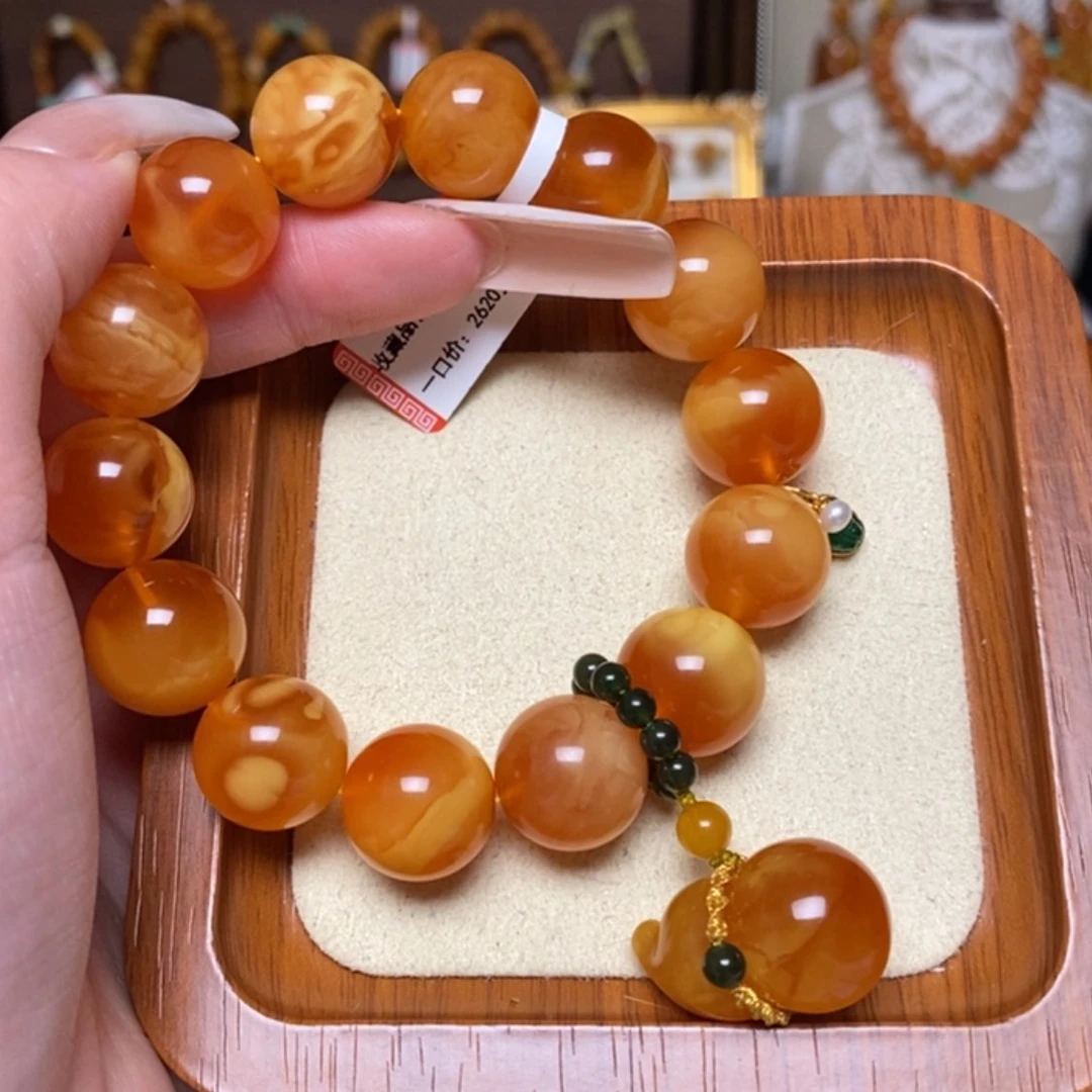 【闪购商品】手链蜜蜡未镶嵌手串