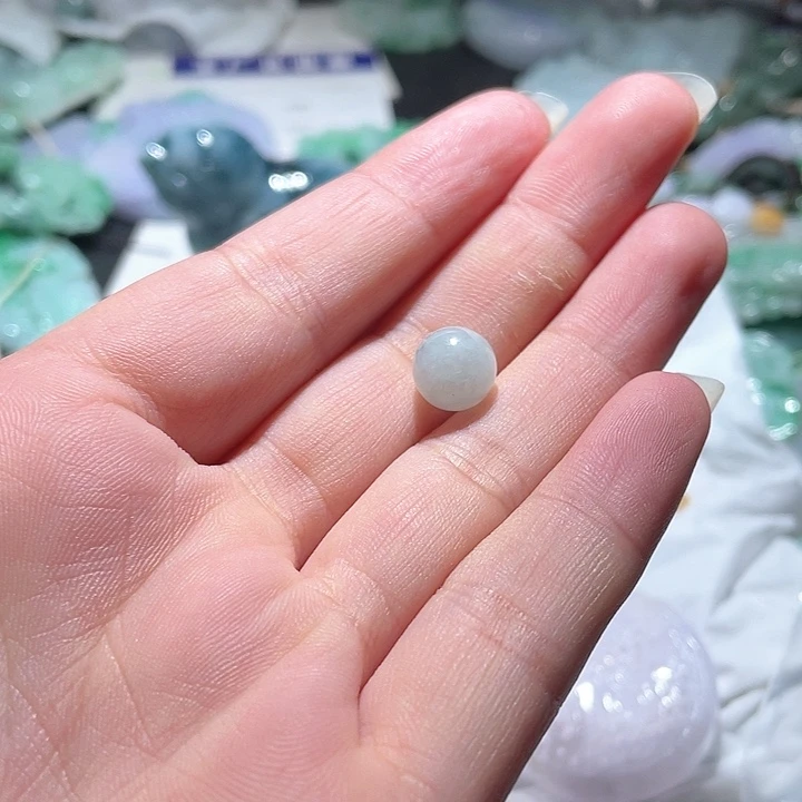 翡翠未镶嵌颈饰珑*天然