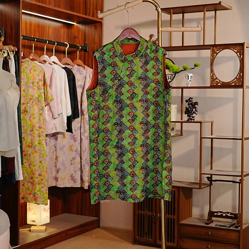 《青词曲-上衣》新中式长款上衣国风夏季百搭高级感