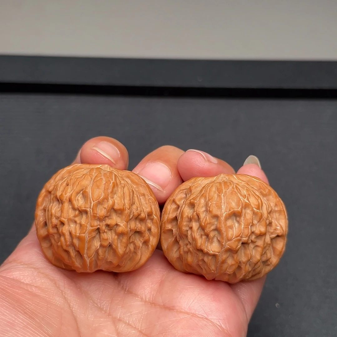 把件猴头核桃40×37全品头茬平谷老树一代磨盘XM3536