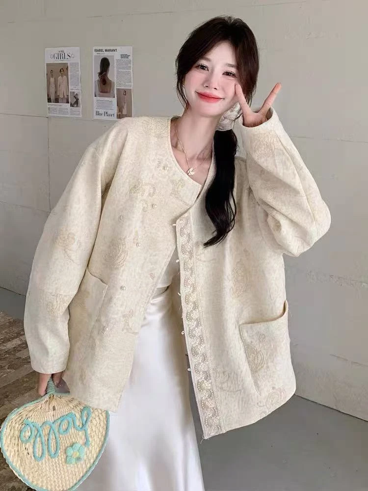 1000款高级感重工精美刺绣外套女