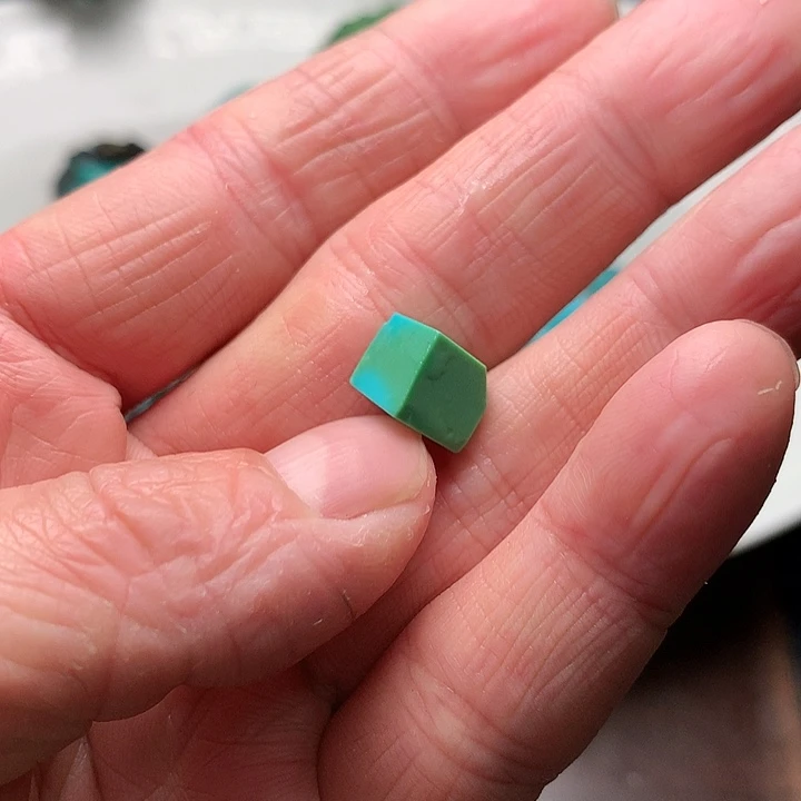绿松石合金珠宝半成品