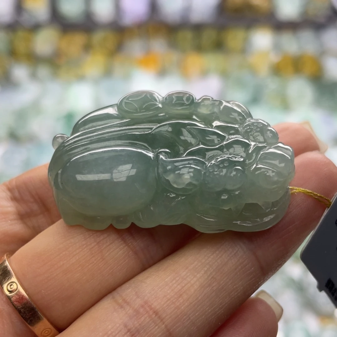 颈饰未镶嵌翡翠貔貅