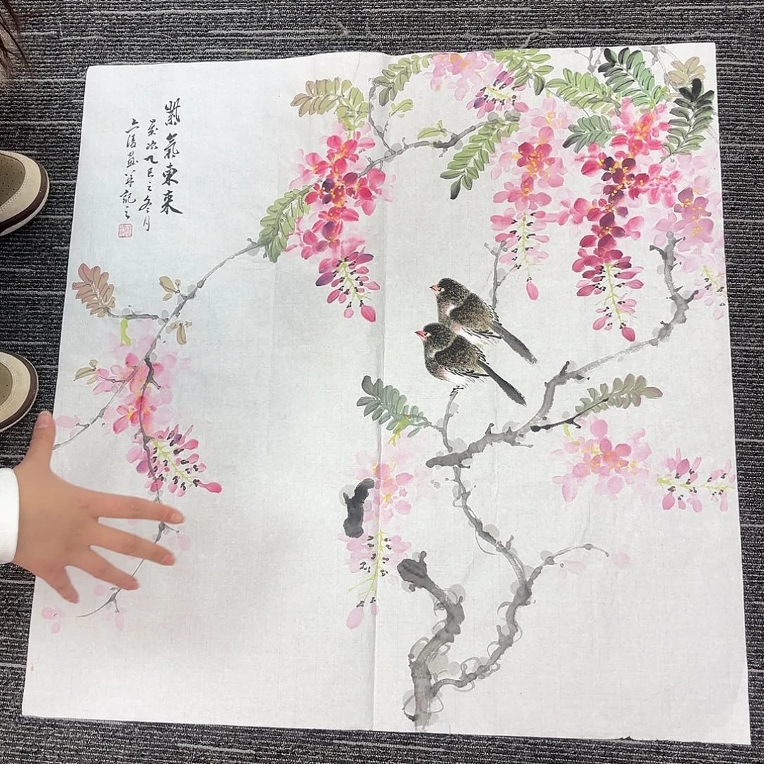 国画国画作品纯手绘