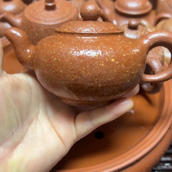 润***心茶壶紫砂宜兴原矿龙血砂