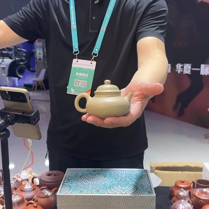 天***7茶杯紫砂本绿容天  150CC