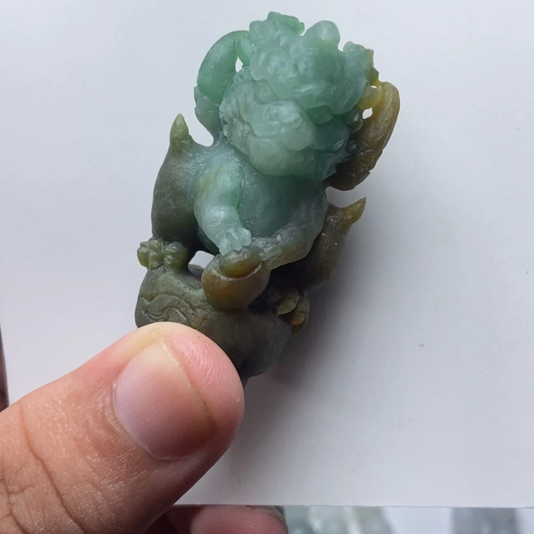 未镶嵌定制翡翠光*顶貔貅
