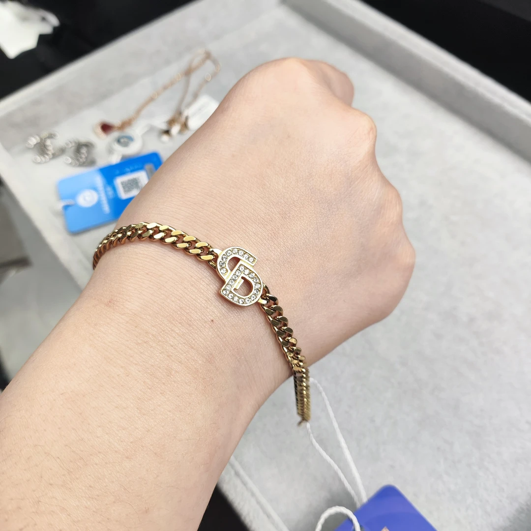99新 DIOR/迪奥  迪奥合金手链