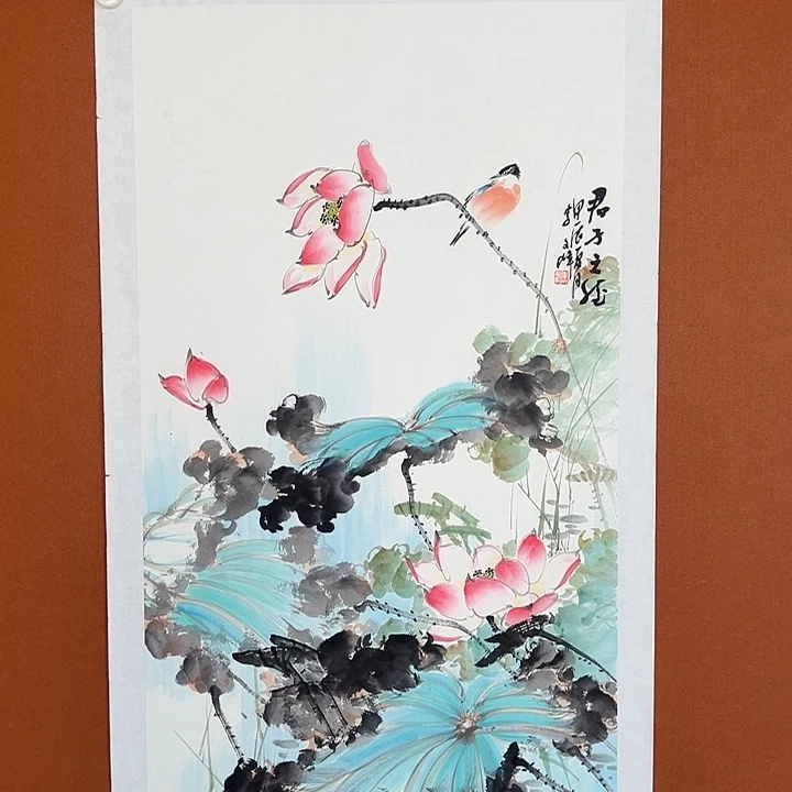 国画李文峰的画作