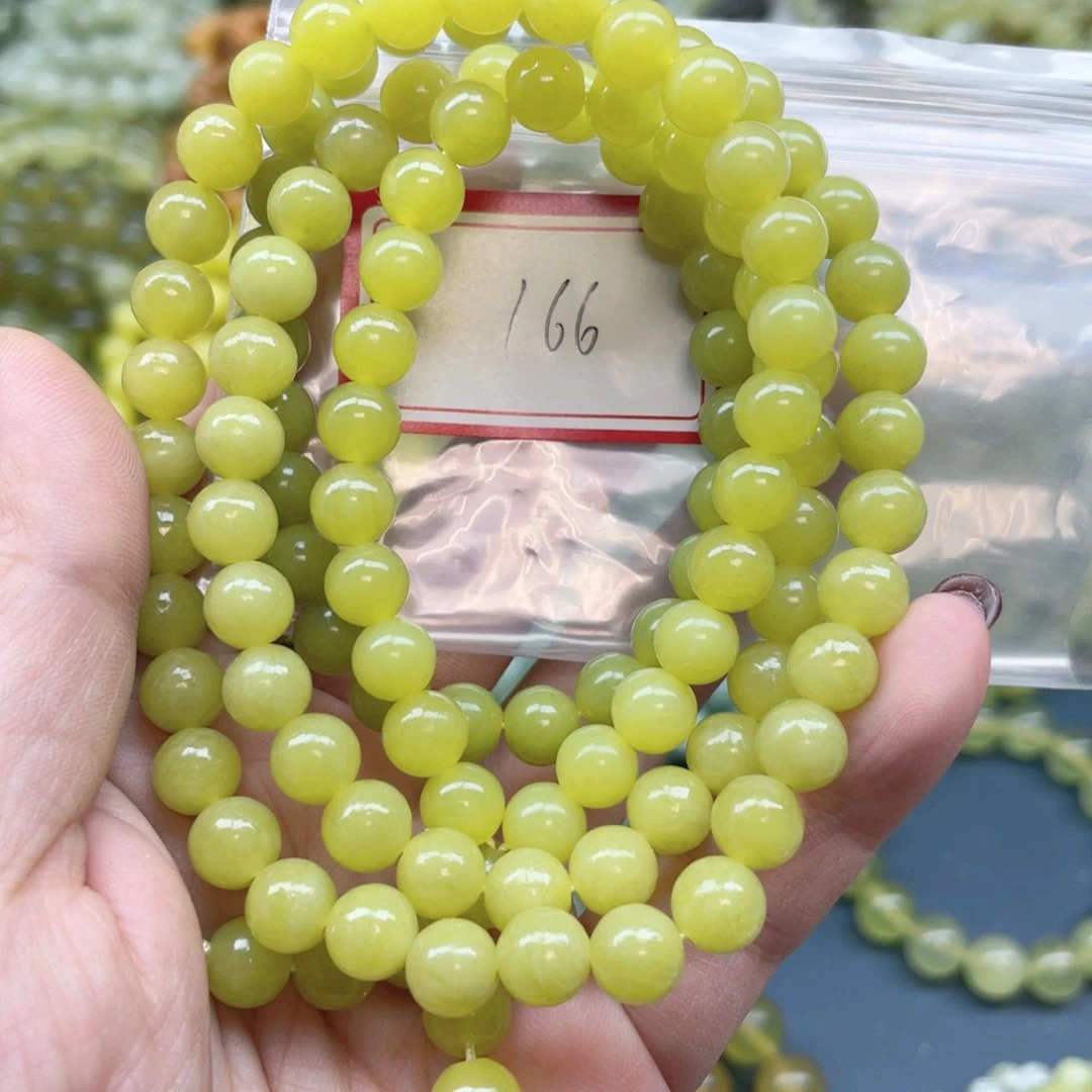 未镶嵌蛇纹石玉手串