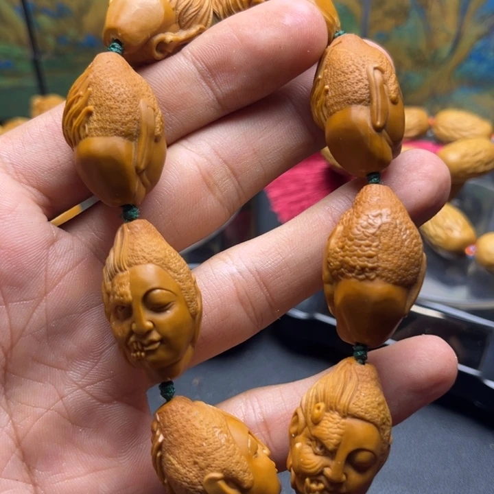 手串/手链橄榄核橄榄核雕一念