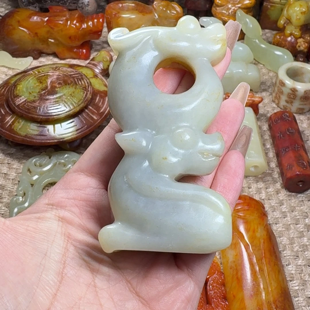 白玉菩提吊坠挂件