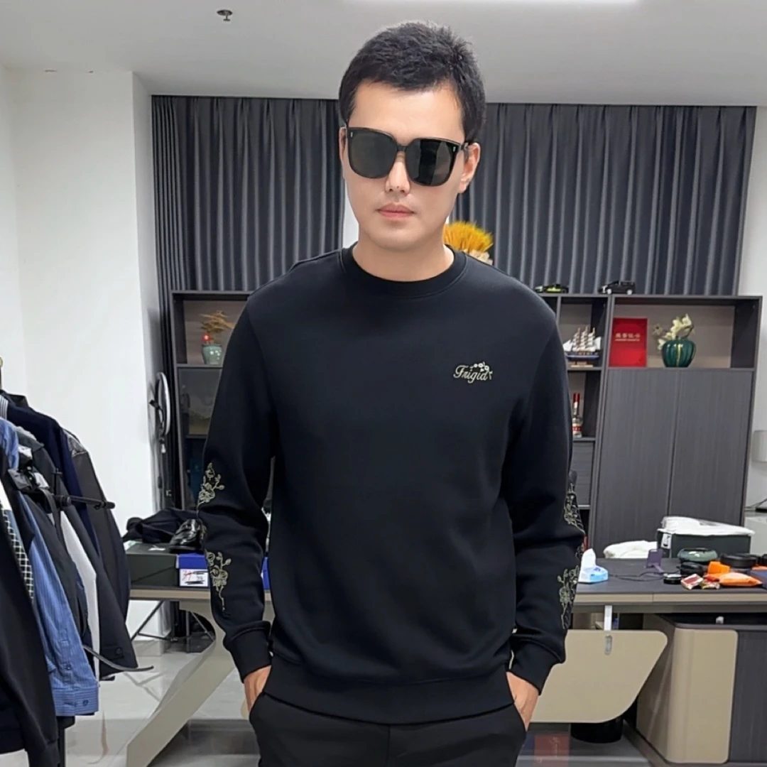 海春秋男女亲子棉质混纺卫衣秋冬新款03