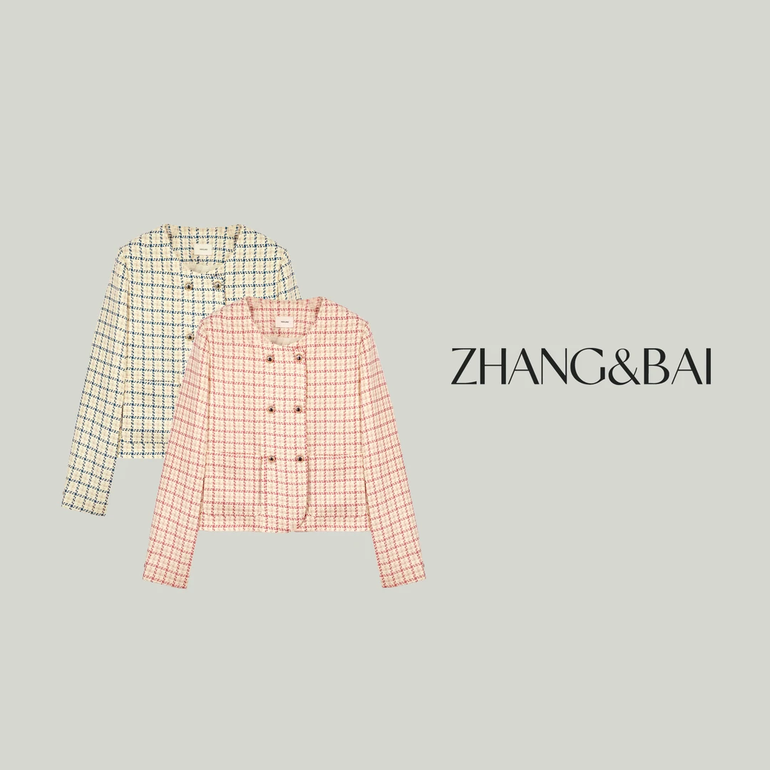 zhang&bai25&SS高定 | 【编织春天】珍珠圆领小香风优雅高贵下午茶