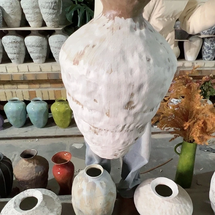 摆件陶景德镇陶瓷花瓶瑕疵专场