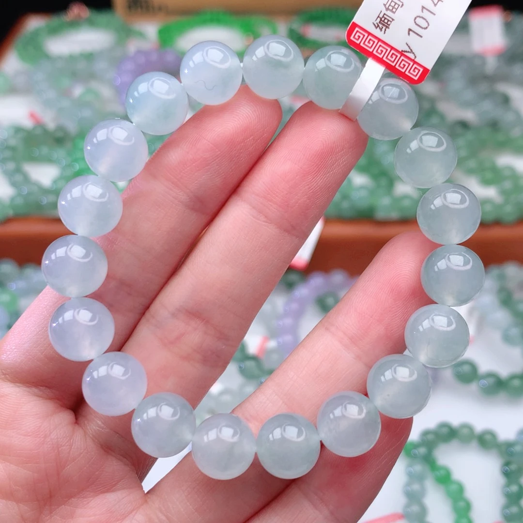 翡翠手链未镶嵌翡翠10mm