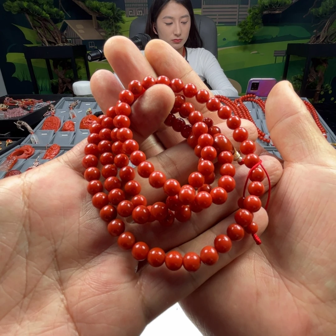 风***未镶嵌手链南红玛瑙