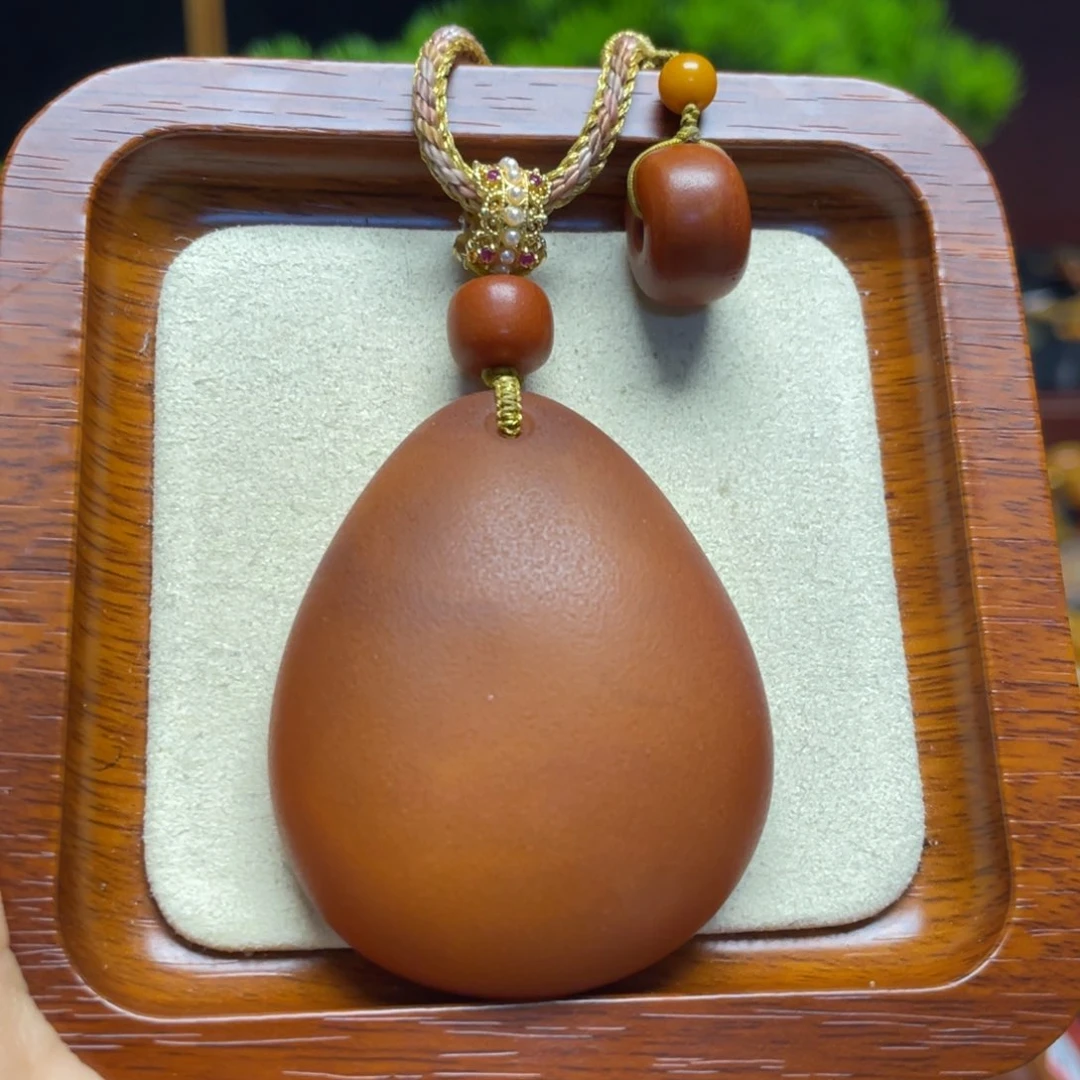蜜蜡颈饰未镶嵌项链