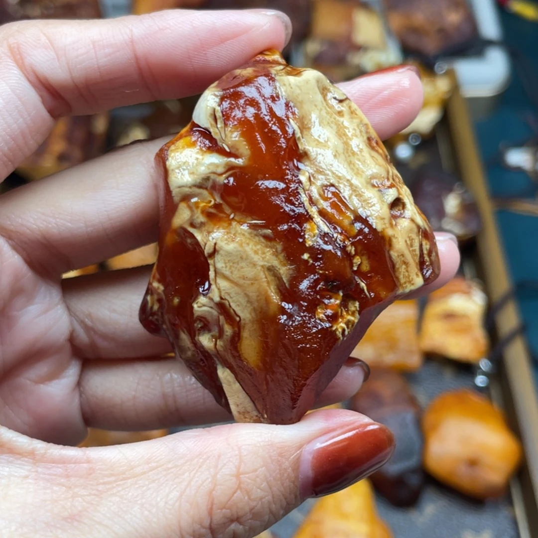 ～***～琥珀未镶嵌珠宝奇石