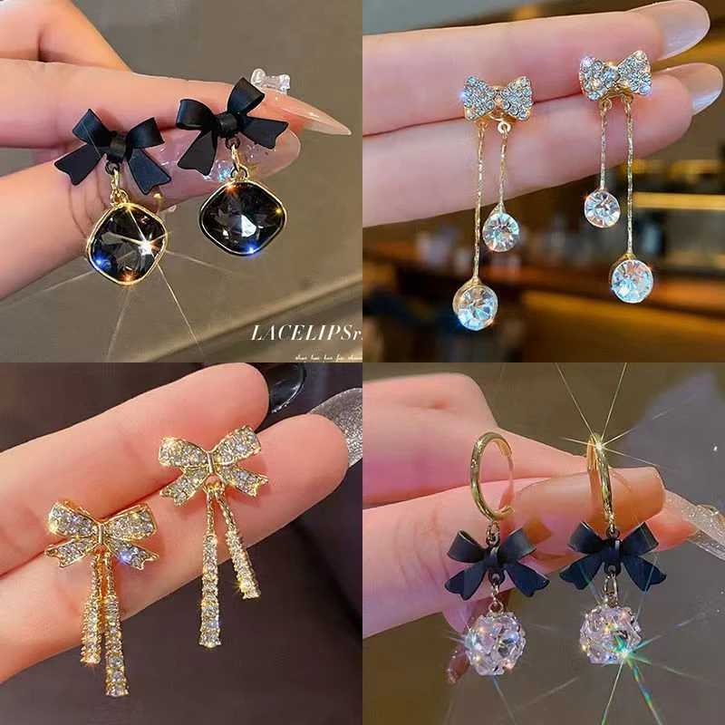 铜合金仿水晶耳饰 铜合金仿水晶耳饰