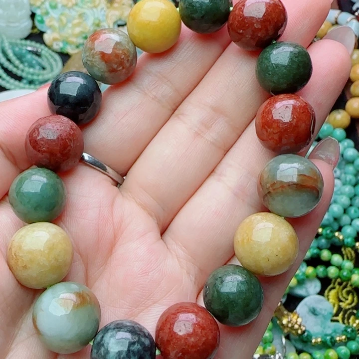 翡翠未镶嵌颈饰天然A货49