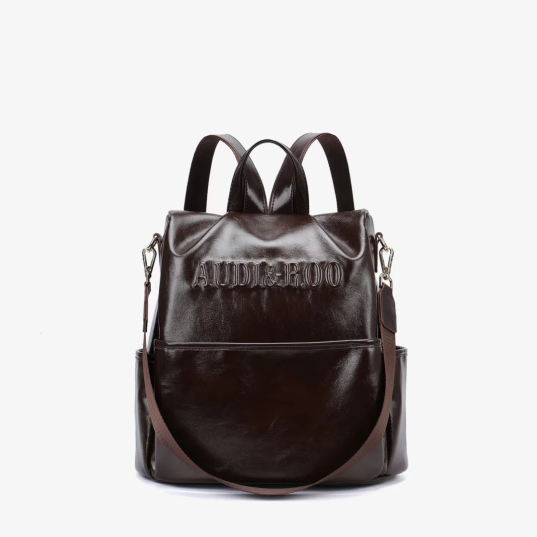 【穆热专属】GUQIQI/古旗琦大容量简约时尚双肩包8002075-1