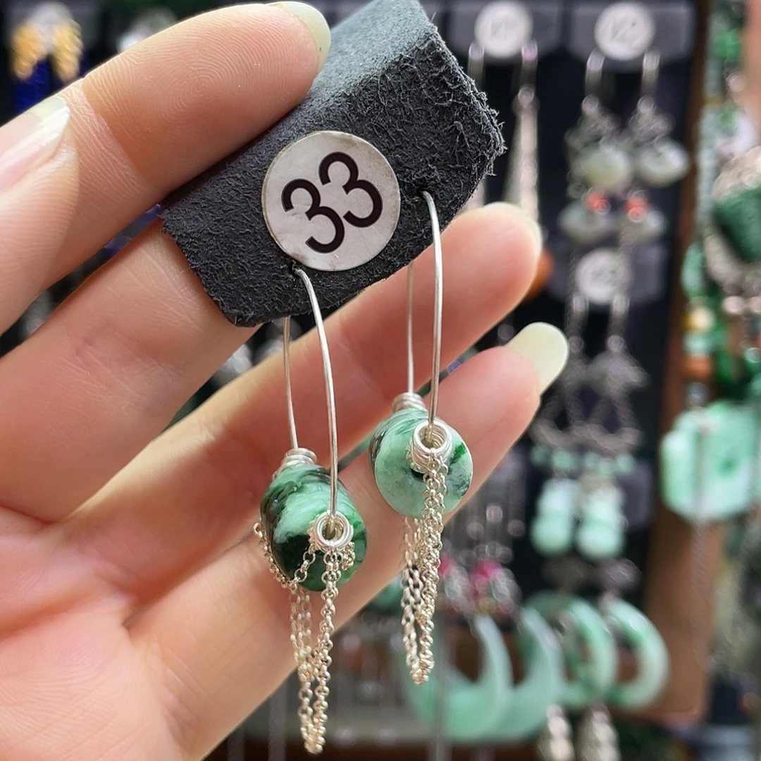 美****南红玛瑙银S925镶嵌耳饰174ghggh