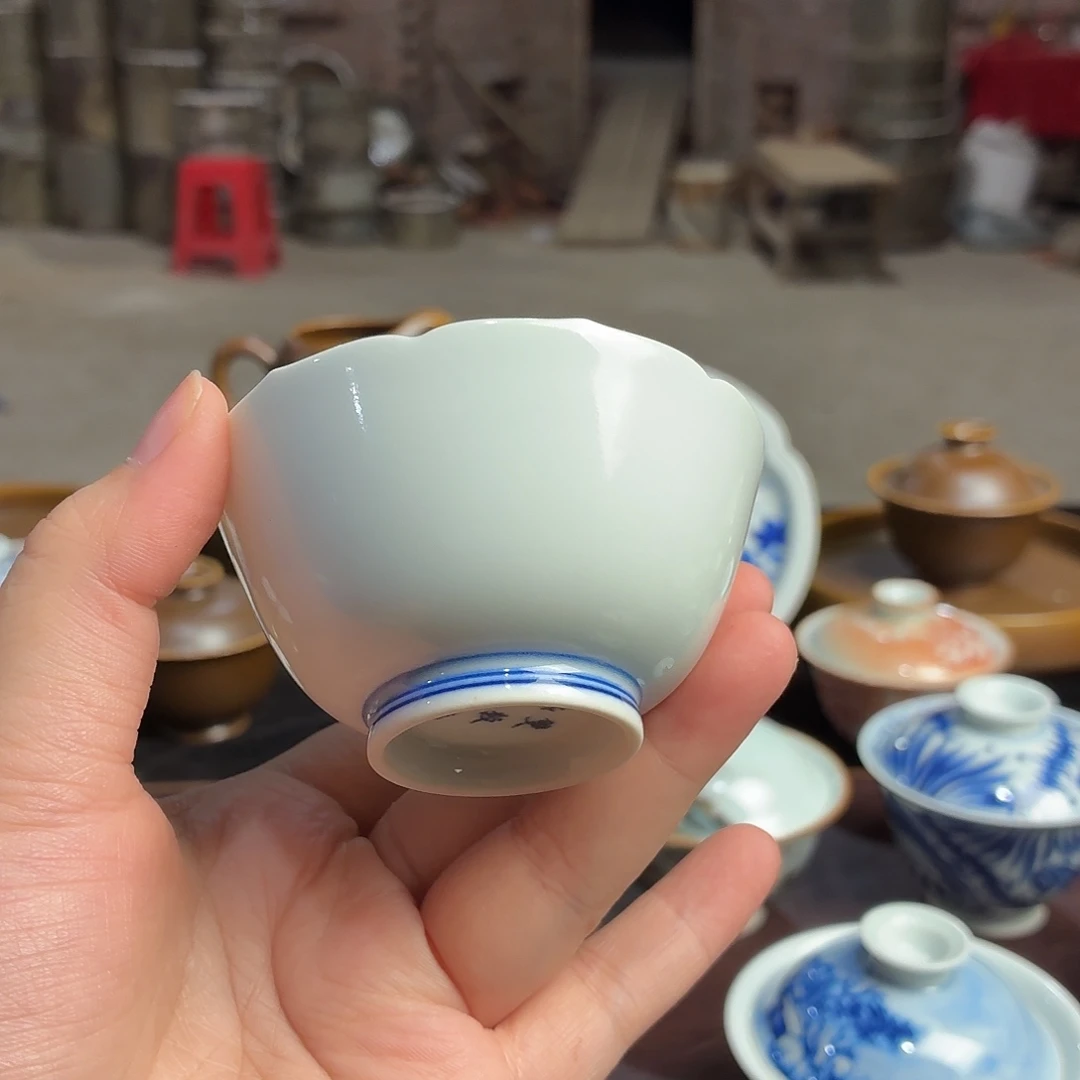 双板桥柴窑瓷器杯子陶瓷