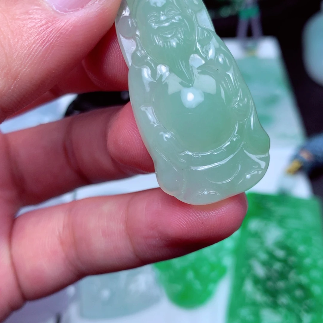 颈饰未镶嵌翡翠天然a货翡翠