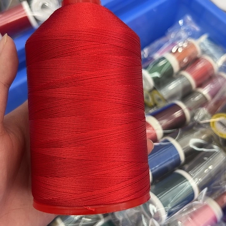 棉（6股纯色股线中国红一卷）400克