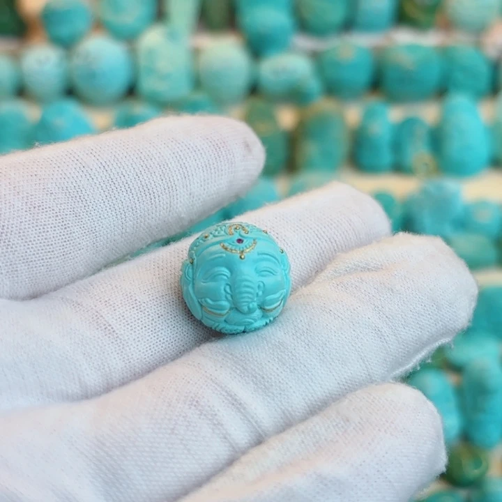 未镶嵌绿松石配饰